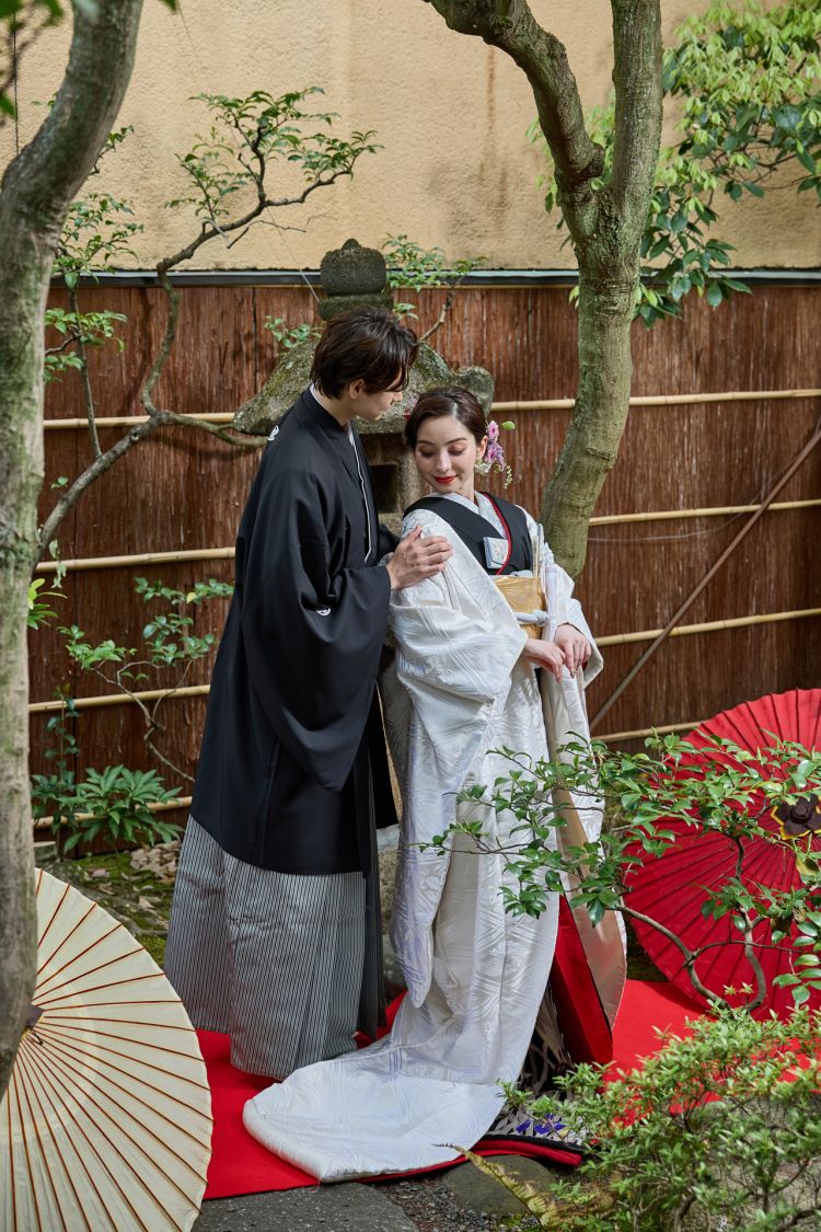 京都結婚式前撮り和装