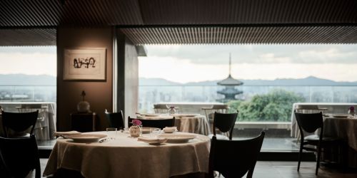 高台寺ひらまつのレストラン