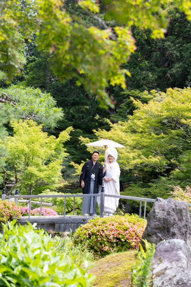 金戒光明寺の庭園にて