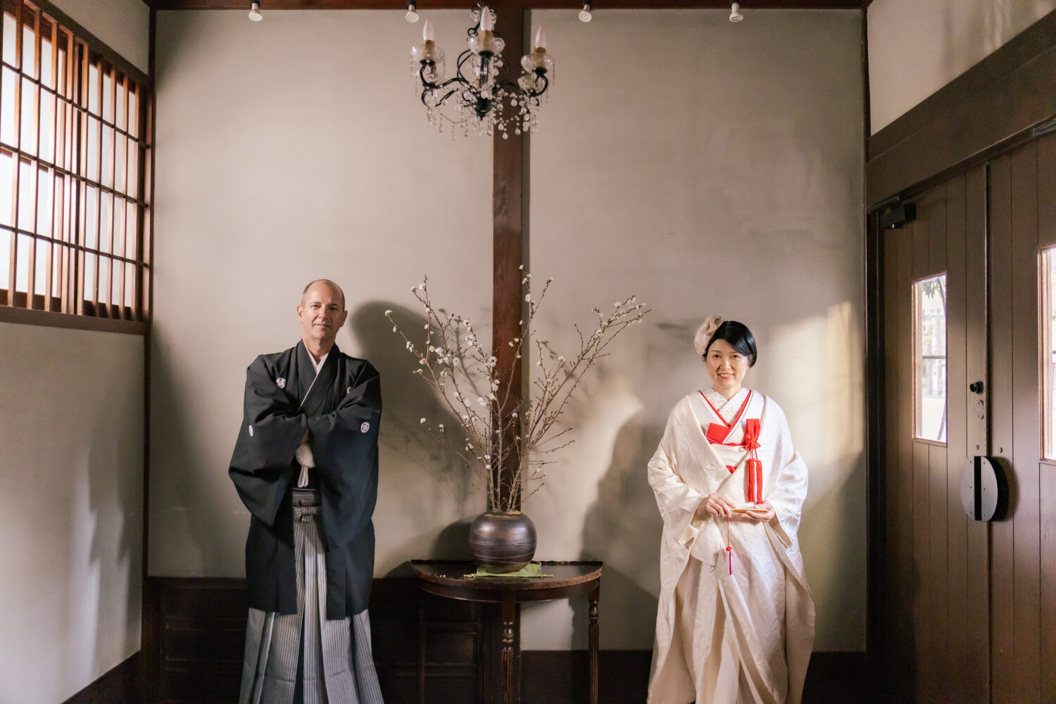 インターナショナルな和のフォトウェディング